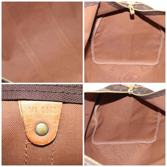 LOUIS VUITTON Monogram Keepall Bandouliere 55 Boston Bag M41414 LV Auth 88923 - Picture 15 of 16
